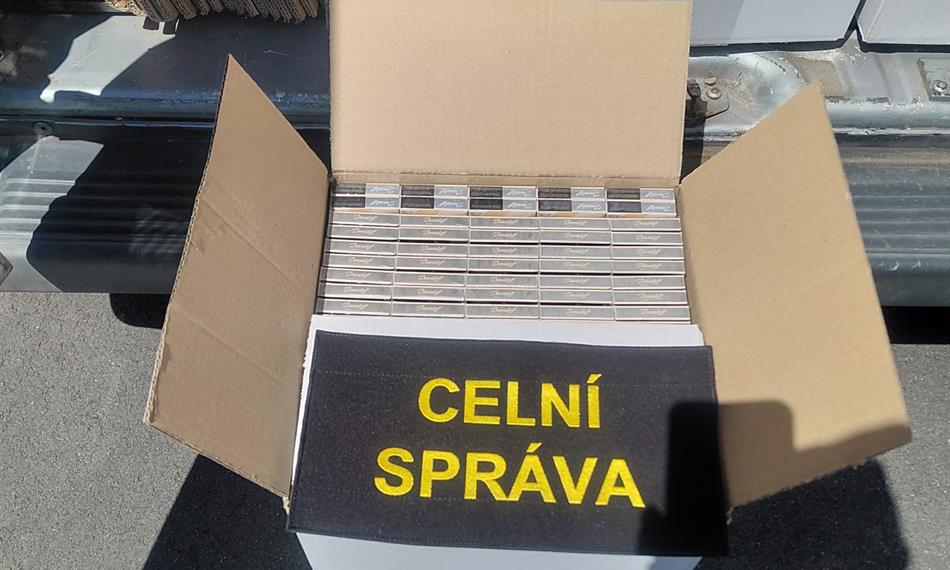 Krabice se zadrženým zbožím